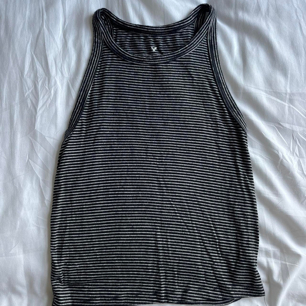 American Eagle Stripped Tank tops Size XSuo